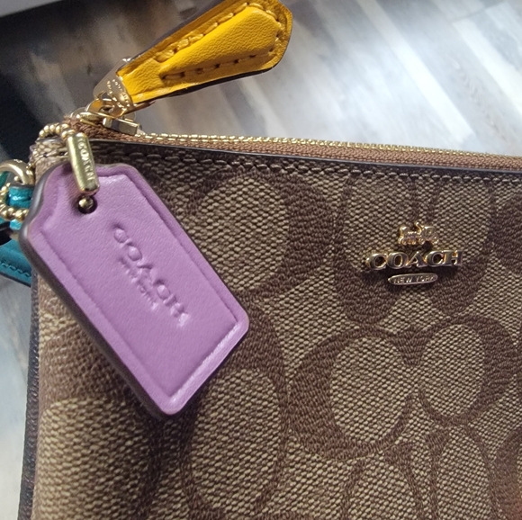 Coach Multi Color Wristlet - Picture 3 of 4